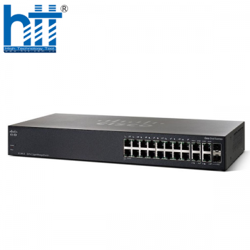 Switch Cisco SG350-20 16 GE Ports, 2 Copper/SFP Combo, 2 SFP