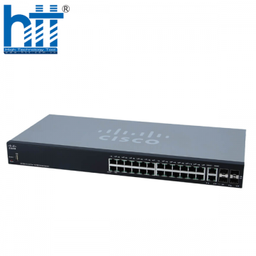 Switch Cisco SF250-24-K9-EU 24 FE Ports 2 GE RJ45/SFP + 2 SFP Ports