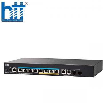 Switch Cisco SG350X-8PMD-K9 8 Ports PoE+ 240W, 2x10GBase-T/SFP+
