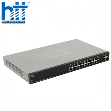 Switch Cisco SF220-24-K9 24 10/100 Ports 2 x1G RJ45/SFP Uplink