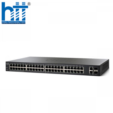 Switch Cisco SG220-50P-K9-EU 48 Ports PoE 375W 2x1GE RJ45/SFP Uplink