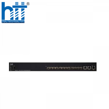 Switch Cisco SX550X-12F 10x 10 GE SFP+,2x combo 10 GE copper/SFP+