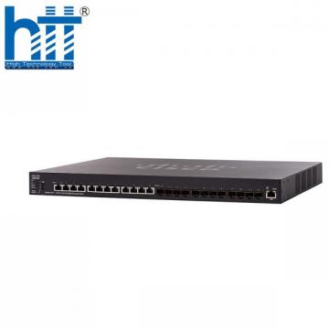 Switch Cisco SX550X-24FT-K9-EU 12x 10 GE copper, 12x 10 GE SFP+