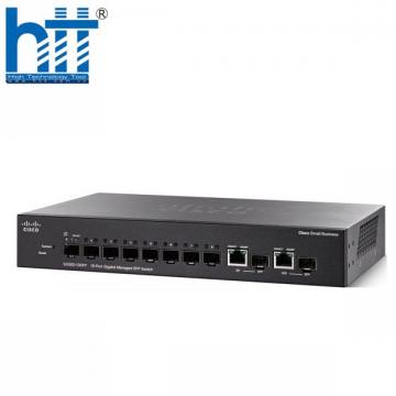Switch Cisco SG350-10SFP-K9-EU 8 SFP Gigabit slots, 2GE Uplink