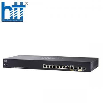 Switch Cisco SG355-10P-K9-EU 8 Ports GE PoE+ 62W, 2 Combo mini-GBIC