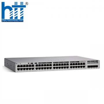 C9300L-48P-4X-A Cisco C9300L 48 Cổng PoE+, 4X10G uplinks, Network Advantage