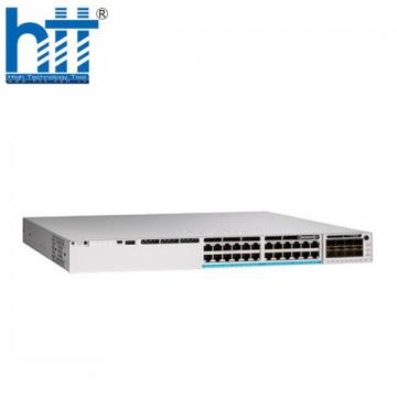 C9300-24UXB-A Catalyst 9300 higher scale 24-port modular uplinks mGig UPOE, Network Advantage