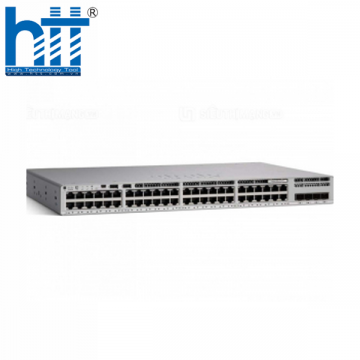 C9200L-48P-4X-E Switch Cisco Catalyst 9200L 48 Port PoE+ 740W, 4x10G uplink, Network Essentials
