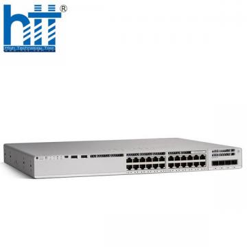 C9200L-24PXG-4X-A Switch Cisco Catalyst 9200L 24-port (8xmGig, 16x1G, 4x10G) PoE+, Network Advantage