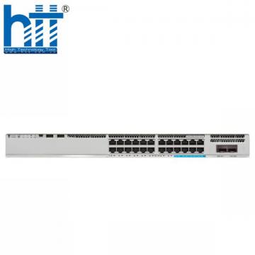 C9200L-24PXG-2Y-A Switch Cisco Catalyst 9200L 24-port (8xmGig, 16x1G, 2x25G) PoE+, Network Advantage