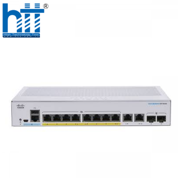CBS350-8FP-E-2G-EU Cisco Business 350 Series 8 gigabit PoE+ ports, external power