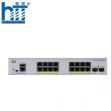 CBS350-16FP-2G-EU Cisco Business 350 Series 16x10/100/1000 ports PoE+ 240W