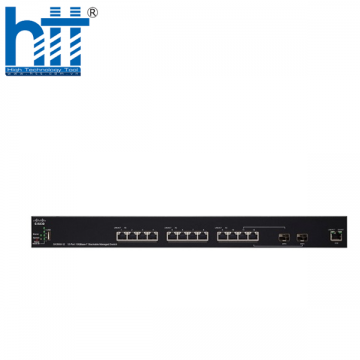 SX350X-12-K9-EU Cisco 10GBase-T Stackable Managed Switch