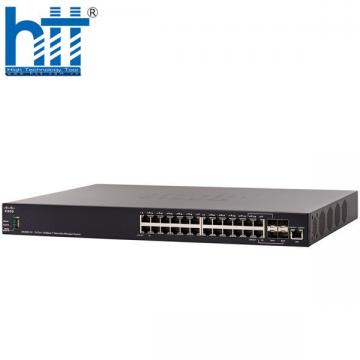 SX350X-24-K9-EU Cisco 24-Port 10GBase-T Stackable Managed Switch