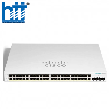Switch Cisco Business CBS220-48FP-4X-EU 48 port 10/100/1000 PoE+