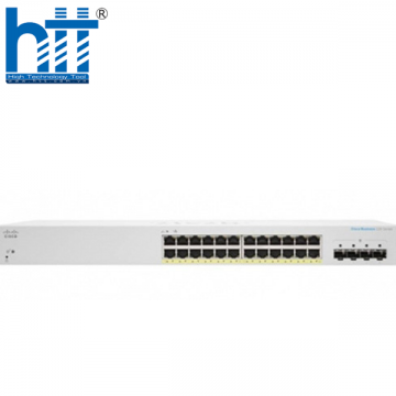 CBS220-24FP-4G-EU Switch Cisco Business 24 Ports 1GE PoE 382W