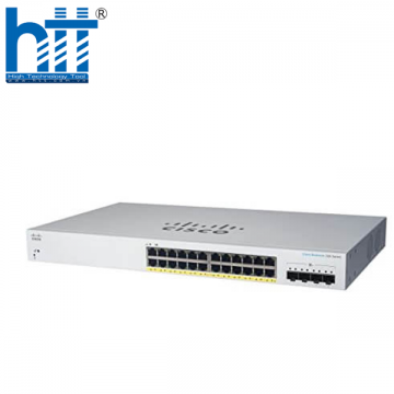 CBS220-24FP-4X-EU Switch Cisco 24x1GE PoE, 4 SFP+ 10G Uplink
