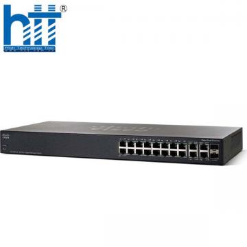 Switch Cisco SRW2016-K9 18 10/100/1000 Ports 2 combo mini-GBIC