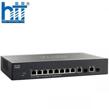 Switch Cisco SRW2008MP-K9 8 Ports PoE 124W 2 combo mini-GBIC